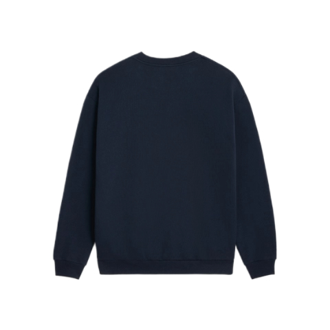 Cotton fleece loose sweatshirt