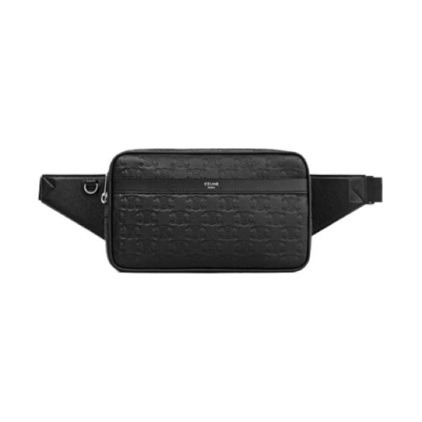 Triomphe embossed leather belt bag