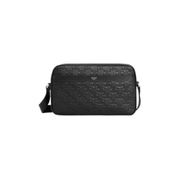 Triomphe embossed medium messenger bag