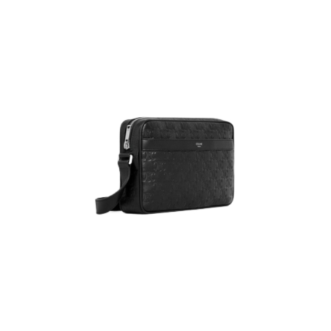 Triomphe embossed medium messenger bag