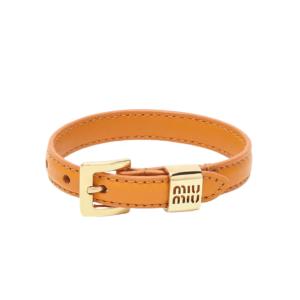 LOGO LEATHER BRACELET