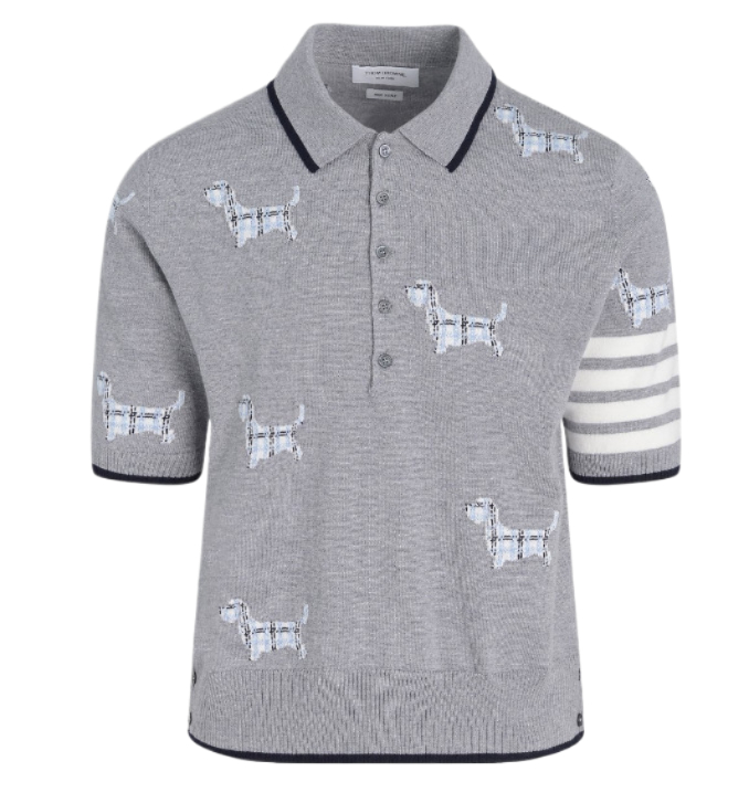 Hector Check Jacquard Polo Shirt