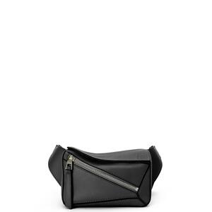 Mini Puzzle bumbag in classic calfskin ( black )