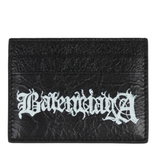 Metal Print Cash Card Holder