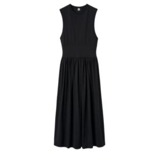 Sleeveless cotton dress