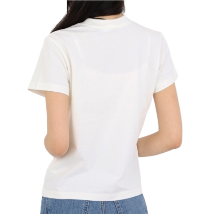 Logo embroidered short sleeve t-shirt