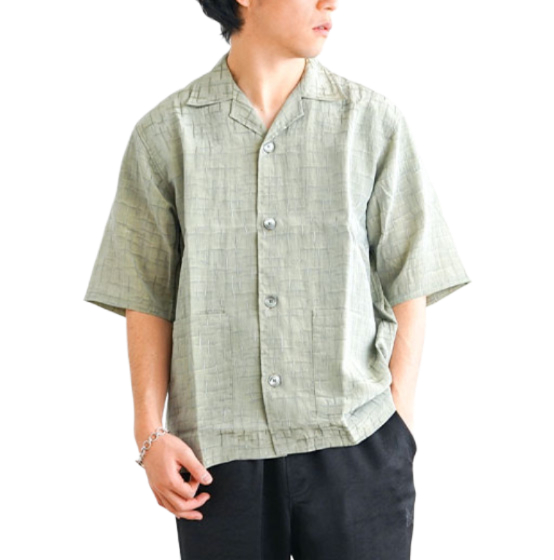 Cabana Shirt - Blue gray