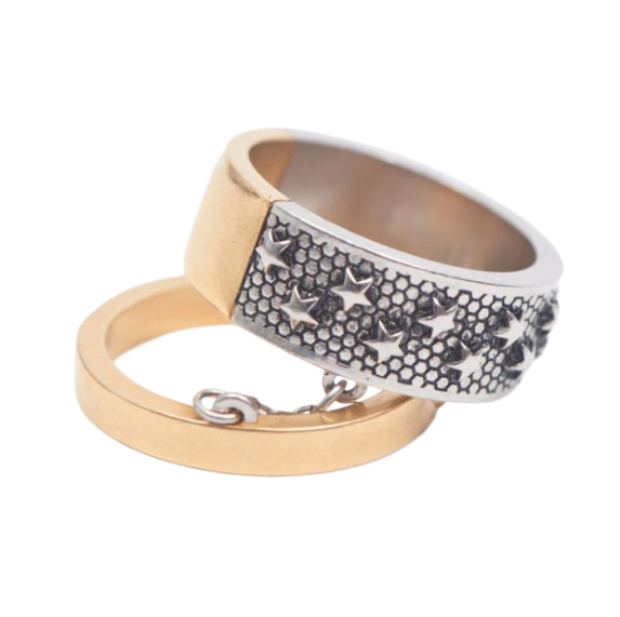 Star layered chain ring