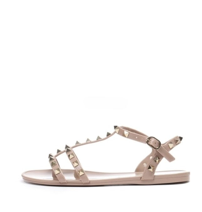 Rockstud flat sandals