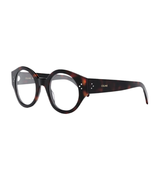 Havana round frame glasses