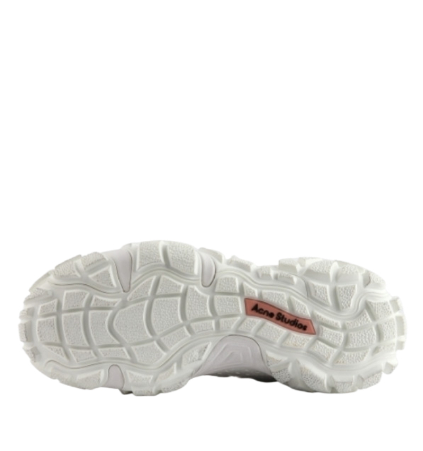 WHITE ‘BOLZTER W TUMBLED’ SNEAKER