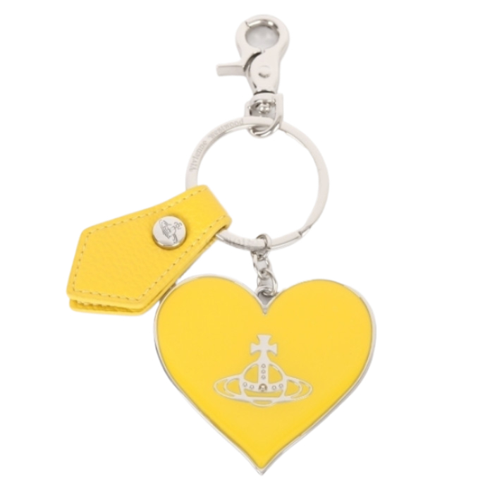 Lee Vegan Mirror Heart ORB Keyring