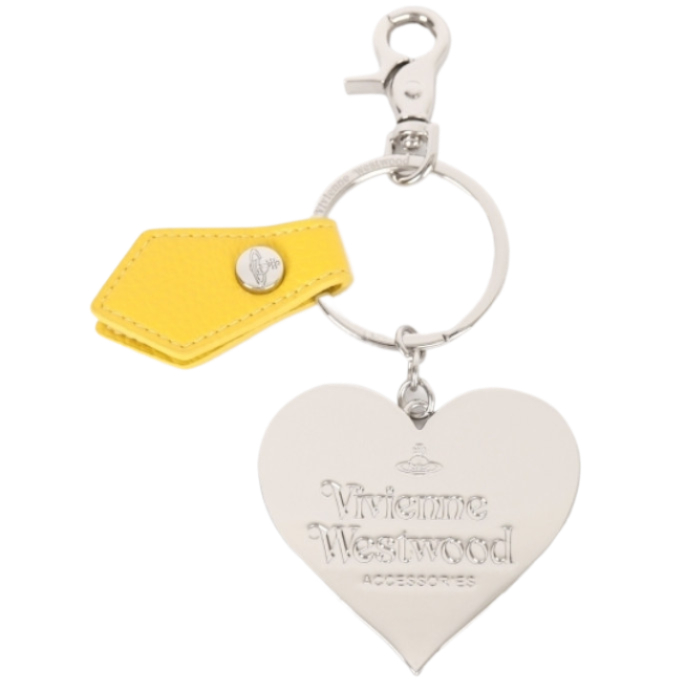 Lee Vegan Mirror Heart ORB Keyring