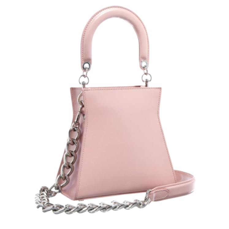 Kelly ORB leather micro bag pink 