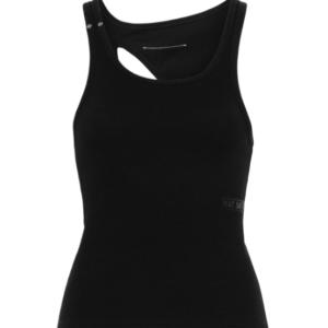 Cotton cut-out tank top