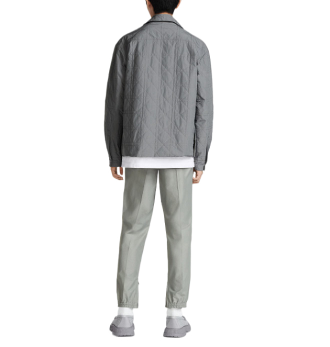 Cotton blend track pants