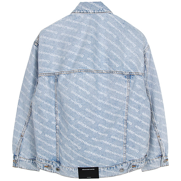 24SS Blue All-over Denim Jacket