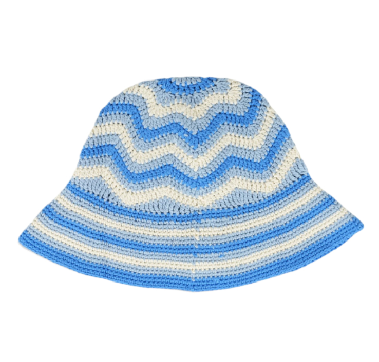 Cotton Crochet Bucket Hat