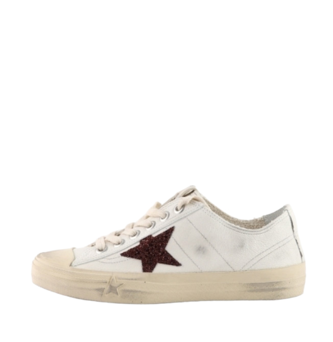 V-Star Sneakers Red Glitter Star