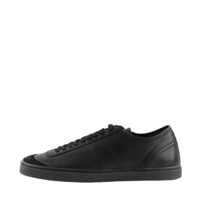 Linoleum basic lace-up trainer