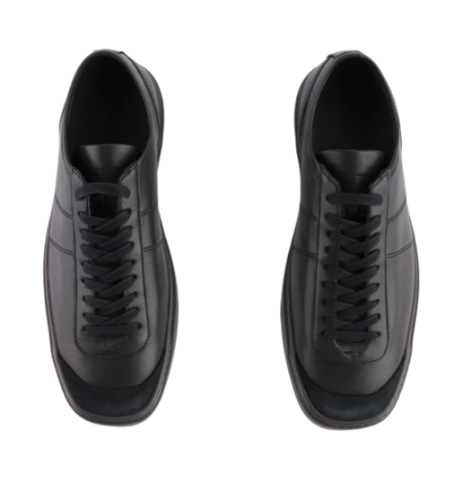 Linoleum basic lace-up trainer