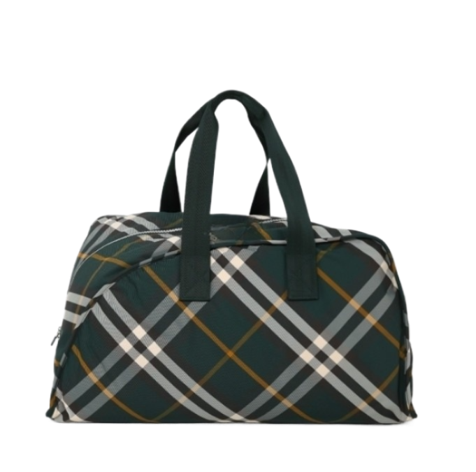 Large shield duffel bag