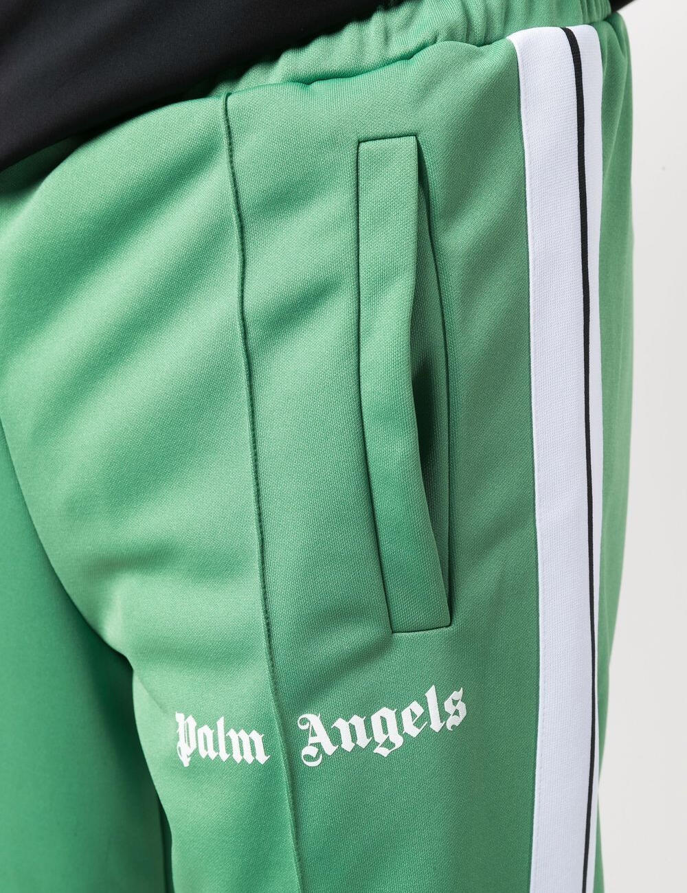 GREEN TRACK PANTS 