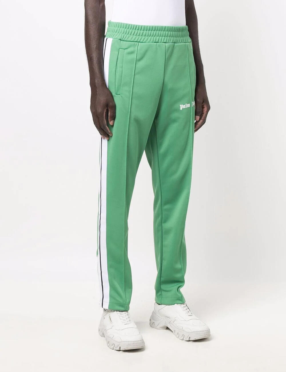 GREEN TRACK PANTS 