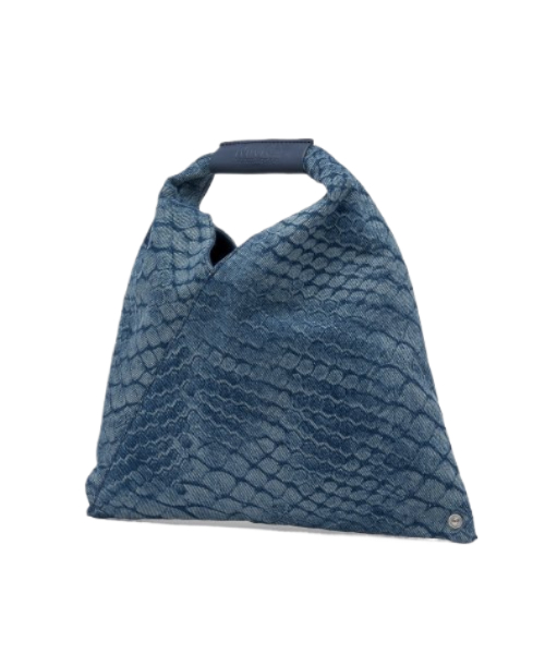 Women's Mini Japanese Tote Bag - Indigo 