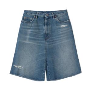 Denim Shorts Pants - Blue