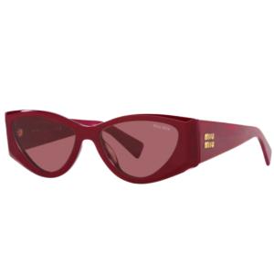 Logo temple cat eye sunglasses