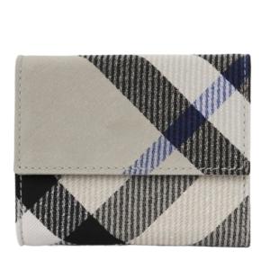 Checkered half-wallet