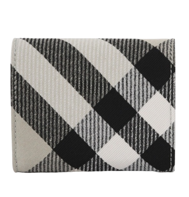 Checkered half-wallet