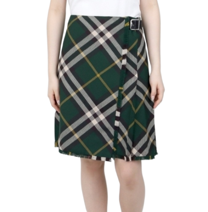 Check wool kilt 