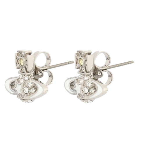 Earrings with dangling