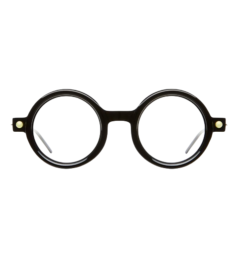 P1 round frame glasses