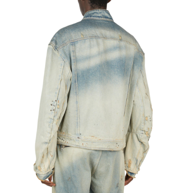 D-RECTOR Distressed Denim Jacket