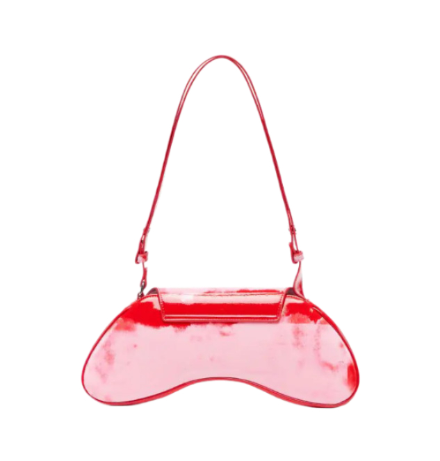 PLAY logo printing shoulder bag