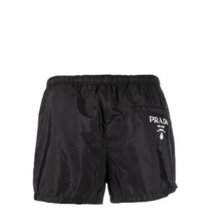 Back logo swim pants