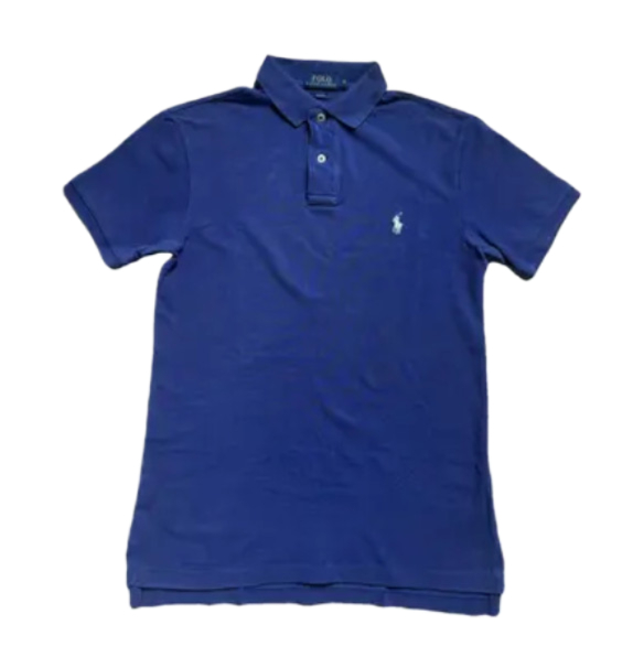 Pony logo embroidered polo short sleeve shirt