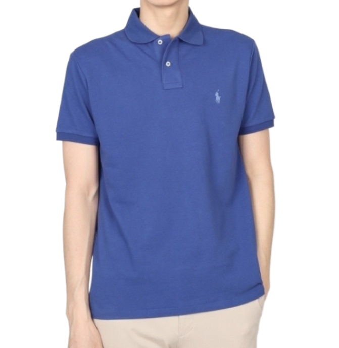 Pony logo embroidered polo short sleeve shirt