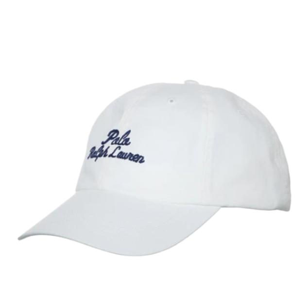 Logo embroidered cap