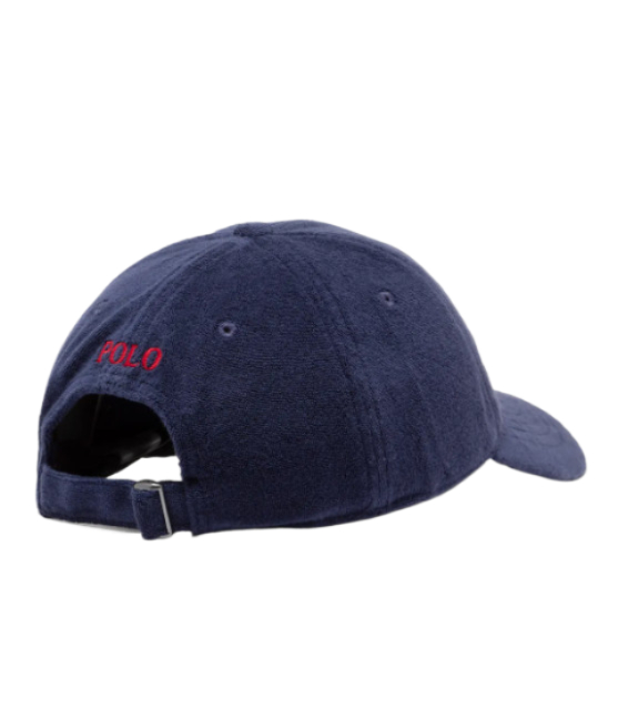 Cotton Terry Pony Logo Cap