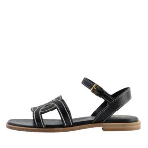 Leather Flat Sandals