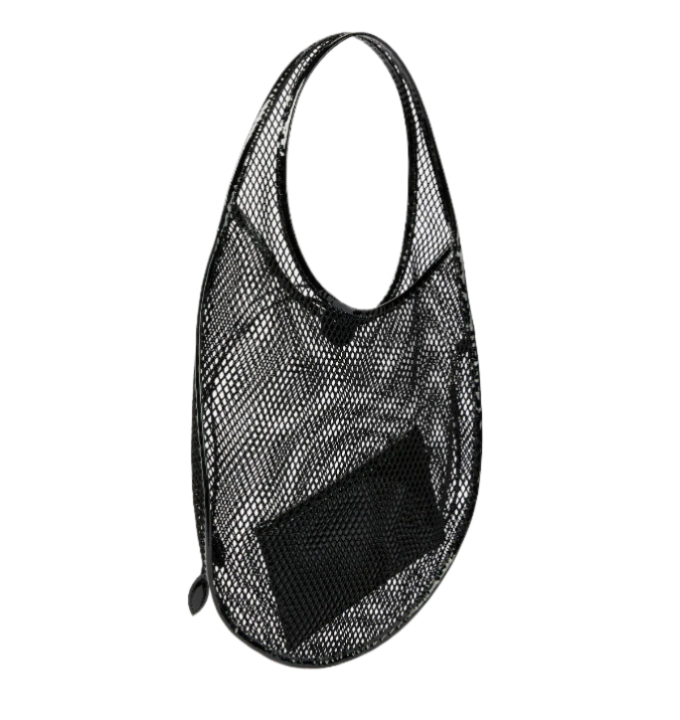 ALAIA Mesh Nylon Medium Tote Bag 