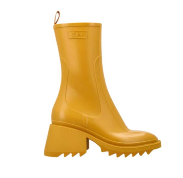 Betty rubber ankle boots