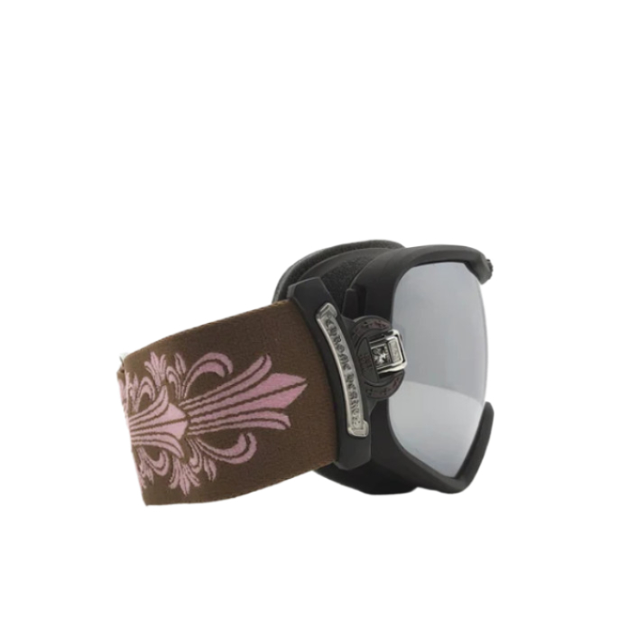 logo band ski goggles