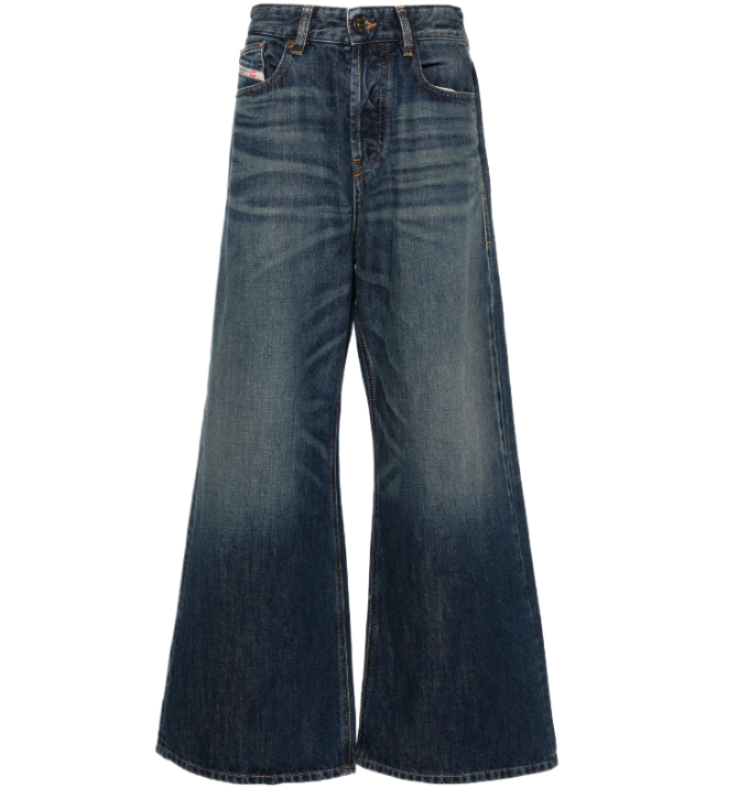 1996 D-SIRE L.28 DENIM JEANS DARK BLUE