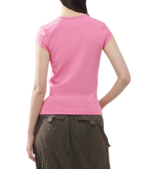 T Angie Short Sleeve T-Shirt - Pink 