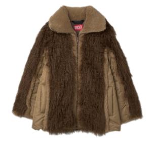 W Becca puffer coat - Brown